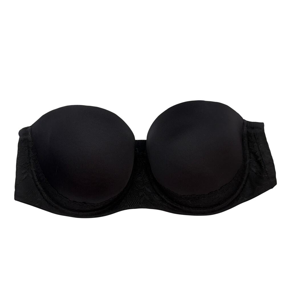Torrid Black Strapless Bra Plus Size 42DDD